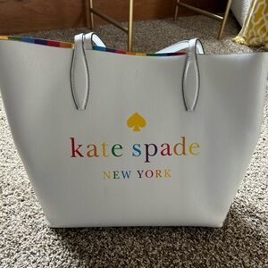 Kate spade white civca handbag